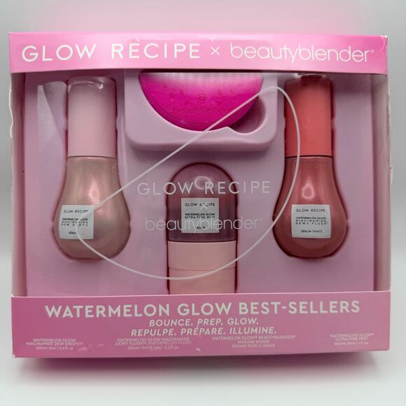 Glow Recipe Other - Glow Recipe x beautyblender Watermelon Glow Gift Set NIB